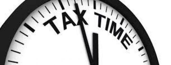 Klok met Tax Time JPG